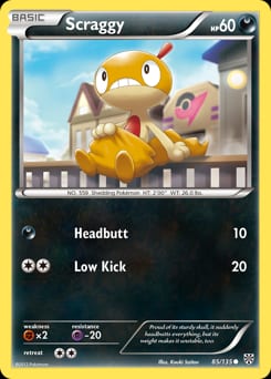 Plasma Storm Scraggy #85 card