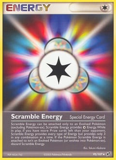 2005 Deoxys Scramble Energy #95 card