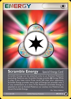 2006 Dragon Frontiers Scramble Energy #89 card