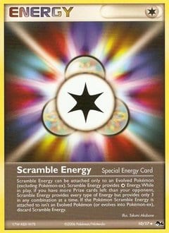 POP Series 4 Scramble Energy #10 card