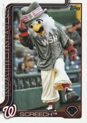 2025 Topps Mascots Screech #M-25 card