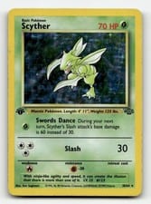1999 Jungle Scyther #10 card