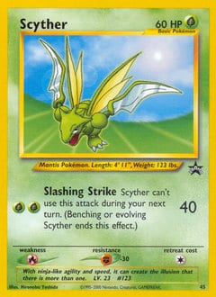 Wizards Black Star Promos Scyther #45 card