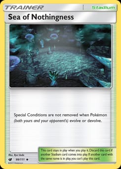 Crimson Invasion Sea of Nothingness #99 card