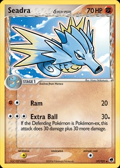 Dragon Frontiers Seadra δ #37 card