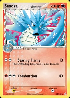 Holon Phantoms Seadra δ #52 card