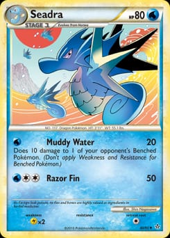 HS—Unleashed Seadra #40 card