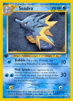 Neo Genesis Seadra #48 card