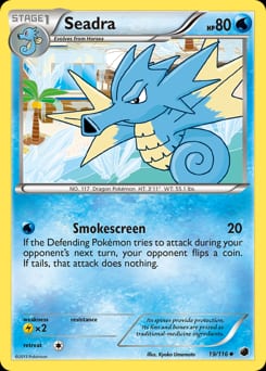 Plasma Freeze Seadra #19 card