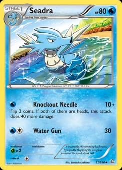 Primal Clash Seadra #31 card