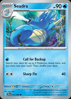 Shrouded Fable Seadra #11 card