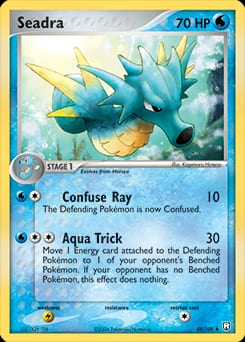 Team Rocket Returns Seadra #48 card