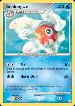 Diamond & Pearl Seaking #62 card