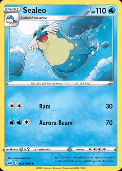 Chilling Reign Sealeo #38 card