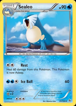 Flashfire Sealeo #25 card