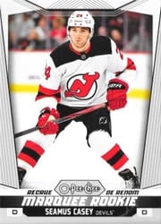 2024-25 O-Pee-Chee Base Set Seamus Casey #565 card