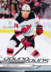 2024-25 Upper Deck Base Set Seamus Casey #489 card