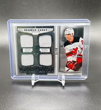 2024-25 Upper Deck The Cup Foundations Quad Jersey Seamus Casey #F-SC card