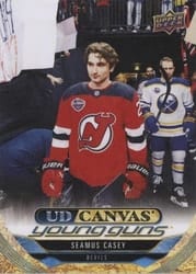 2024-25 Upper Deck UD Canvas Seamus Casey #C239 card