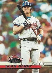 1993 Stadium Club Base Set Sean Berry #184 card