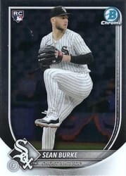2025 Bowman Chrome Base Set Sean Burke #73 card