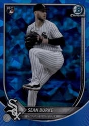 2025 Bowman Chrome Sapphire Edition Base Set Sean Burke #73 card