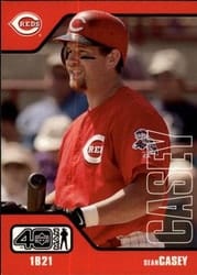 2002 Upper Deck 40-Man Base Set Sean Casey #963 card
