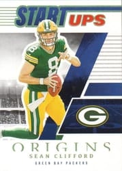 2023 Panini Origins Start-Ups Sean Clifford #16 card