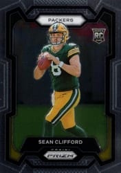 2023 Panini Prizm Base Set Sean Clifford #338 card
