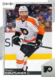 2020-21 O-Pee-Chee Base Set Sean Couturier #88 card