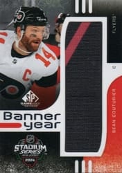 2024-25 SP Game Used 2024 Stadium Series Banner Year Relics Sean Couturier #BYSS-SC card