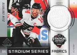 2024-25 SP Game Used 2024 Stadium Series Fabrics Sean Couturier #GSF-17 card