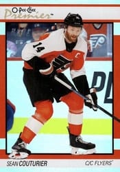 2025-26 O-Pee-Chee OPC Premier Sean Couturier #P-14 card