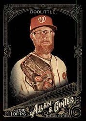 2018 Topps Allen & Ginter X Base Set Sean Doolittle #118 card