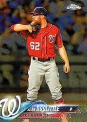 2018 Topps Chrome Base Set Sean Doolittle #137 card