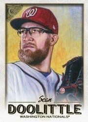 2018 Topps Gallery Base Set Sean Doolittle #3 card