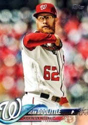 2018 Topps Update Base Set Sean Doolittle #US226 card