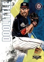 2019 Topps Fire Base Set Sean Doolittle #153 card