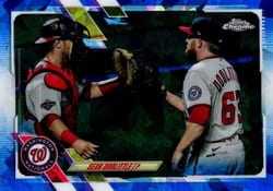 2021 Topps Chrome Sapphire Edition Base Set Sean Doolittle #17 card