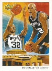1992-93 Upper Deck Base Set Sean Elliott #56 card
