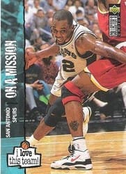 1995-96 Collector's Choice Base Set Sean Elliott #389 card