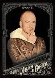 2018 Topps Allen & Ginter X Base Set Sean Evans #260 card