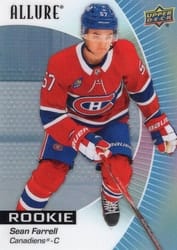 2023-24 Upper Deck Allure Base Set Sean Farrell #143 card