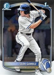 2025 Bowman Draft Chrome Sean Gamble #BDC-178 card
