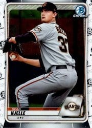2020 Bowman Chrome Prospects Sean Hjelle #BCP-215 card