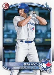 2025 Bowman Prospects Sean Keys #BP-89 card