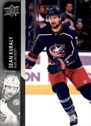 2021-22 Upper Deck Base Set Sean Kuraly #553 card