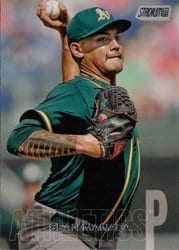 2018 Stadium Club Base Set Sean Manaea #294 card