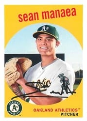 2018 Topps Archives Base Set Sean Manaea #17 card