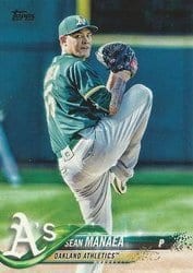 2018 Topps Base Set Sean Manaea #342 card